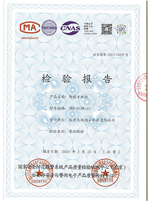 智能手机柜检验报告